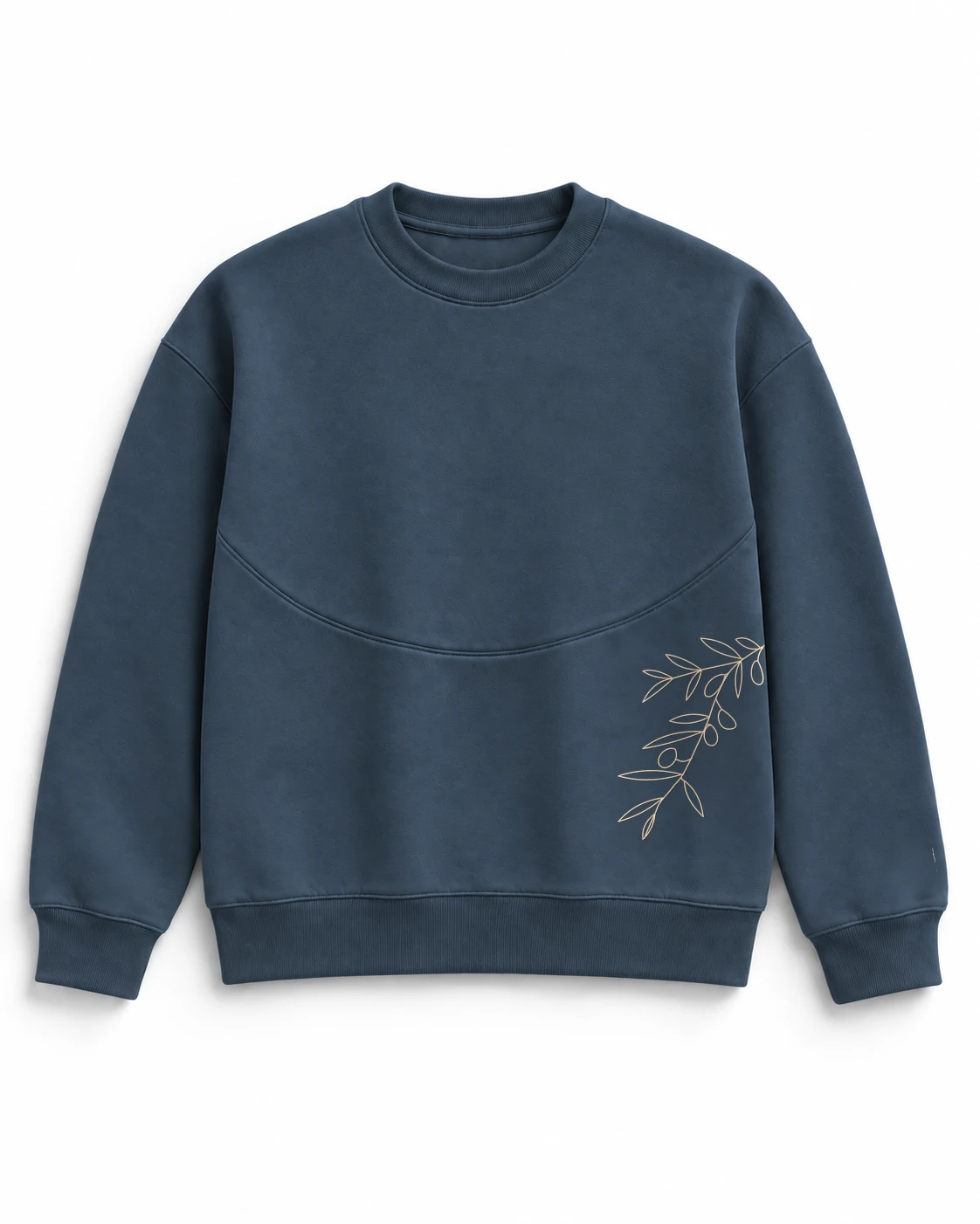 Olives Sweater 1, navy, front product view